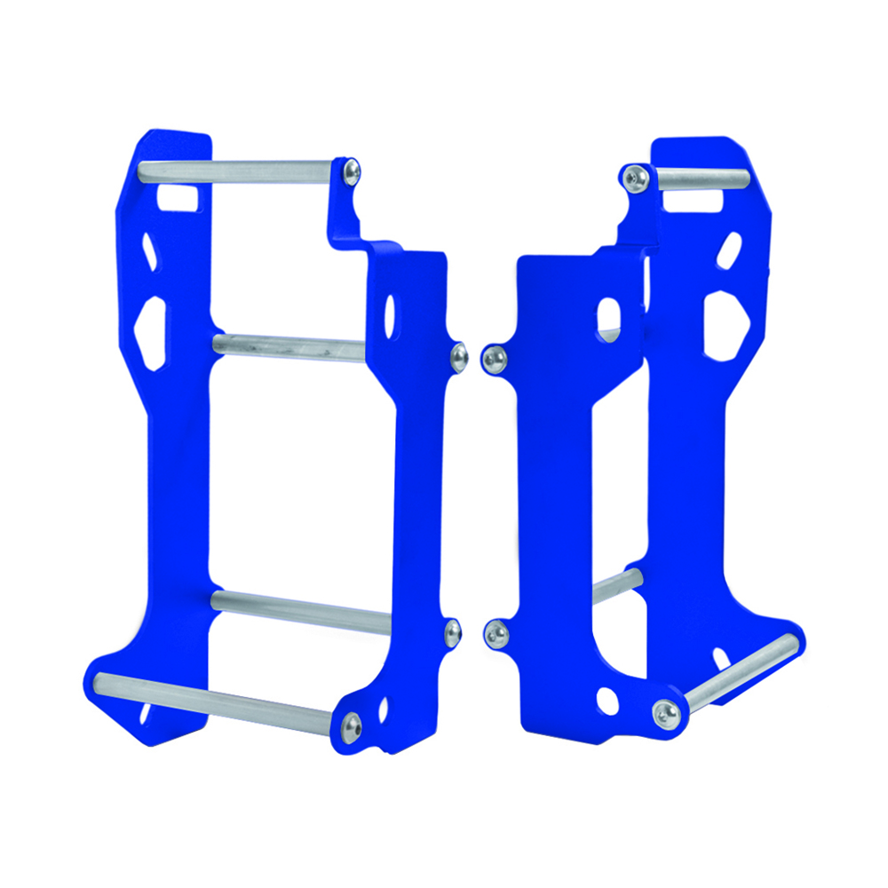 ALUMINIUM RADIATOR BRACES YAMAHA YZ450F 10-13 BLUE
